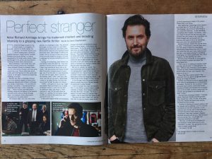 The Stranger Richard Armitage Blue Jakcet